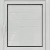 Volet battant 1 vantail VF11 en aluminium laqué blanc MG ALUMINIUM
